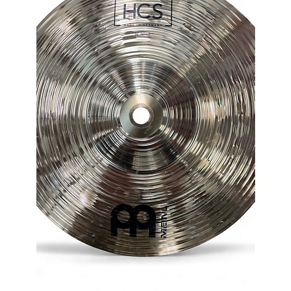 Used MEINL 10in HCS Splash Cymbal
