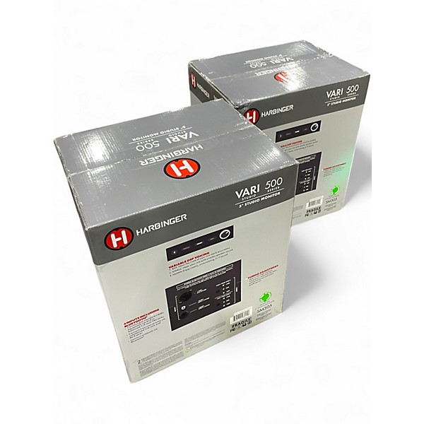 Used Harbinger SM505 PAIR Powered Monitor