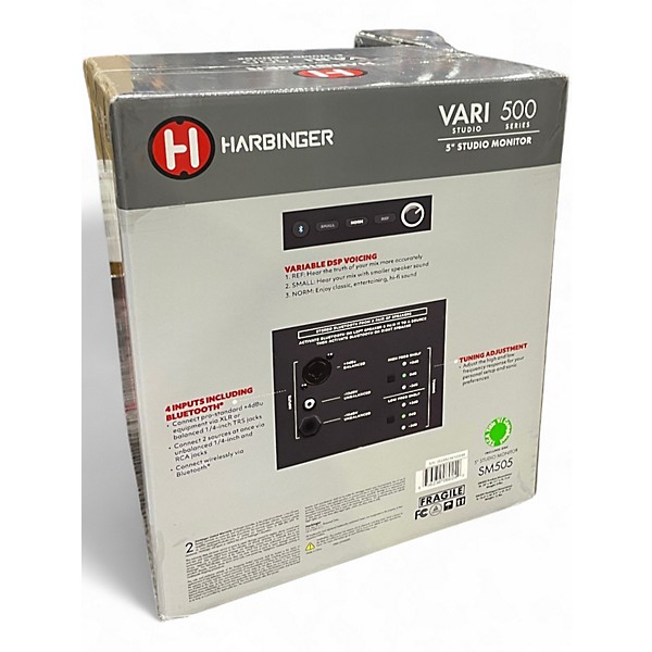 Used Harbinger SM505 PAIR Powered Monitor