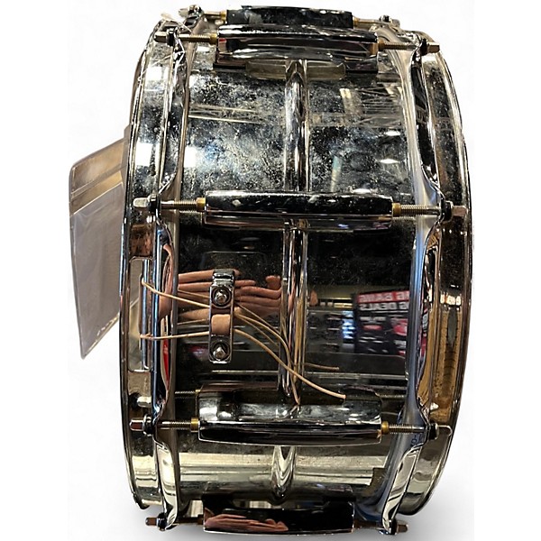 Used Pearl 6.5X14 SENISITONE ELITE CHROME Drum
