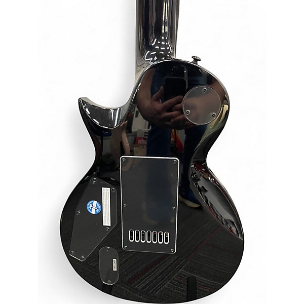 Used ESP LTD EC1007B Black Solid Body Electric Guitar