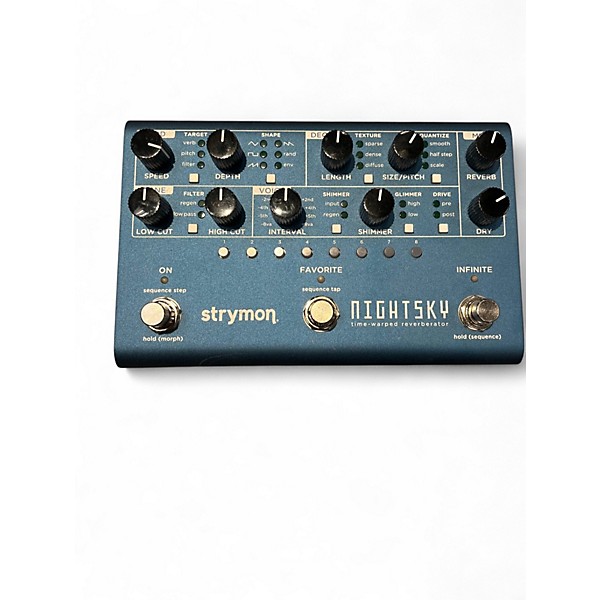 Used Strymon Nightsky Time Warped Reverberator Effect Pedal