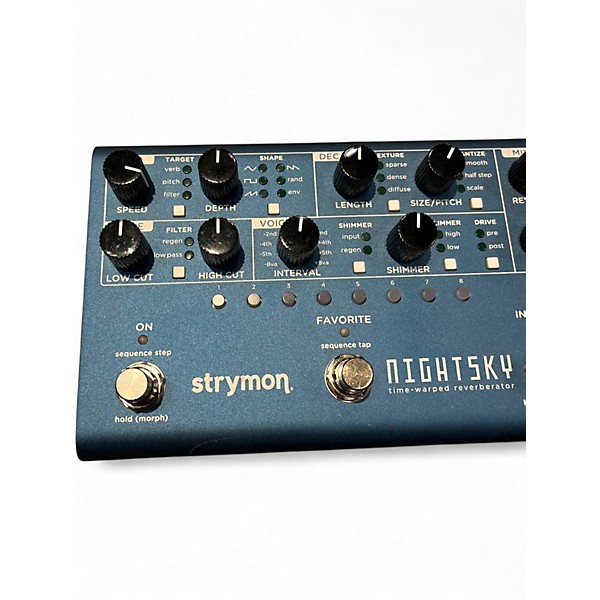 Used Strymon Nightsky Time Warped Reverberator Effect Pedal