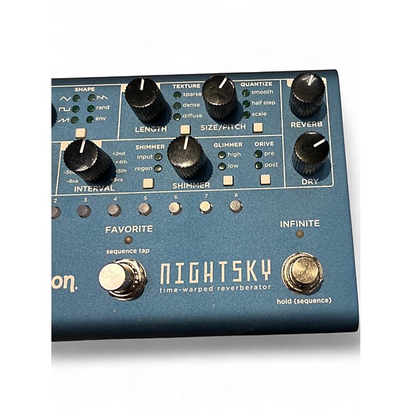 Used Strymon Nightsky Time Warped Reverberator Effect Pedal