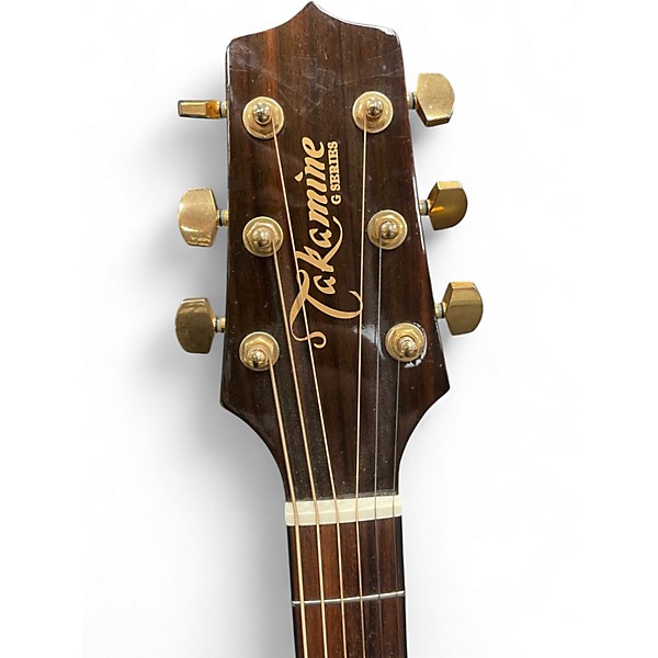 Used Takamine EG340SC Natural Acoustic Electric Guitar