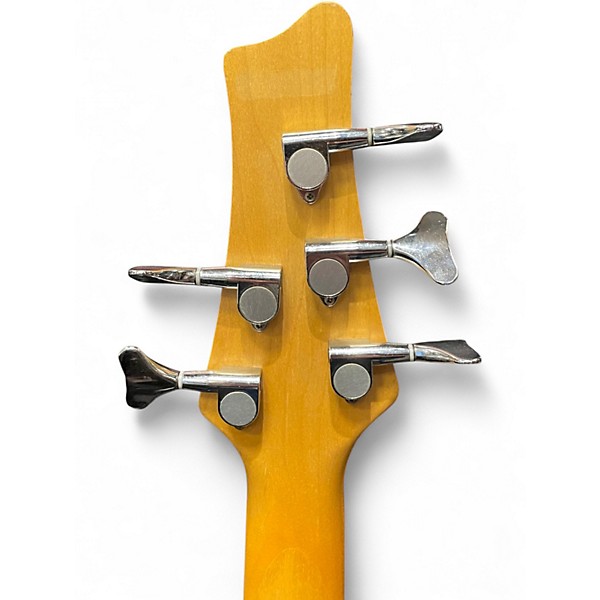 Used Alvarez 5 String Bass Natural Electric Bass Guitar