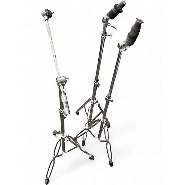 Used Griffin 3 Pack Cymbal Stands Drum Hardware Pack