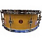 Used Sugar Percussion 6X14 Solid Stave Snare Drum Alaskan Yellow Cedar Drum