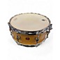 Used Sugar Percussion 6X14 Solid Stave Snare Drum Alaskan Yellow Cedar Drum
