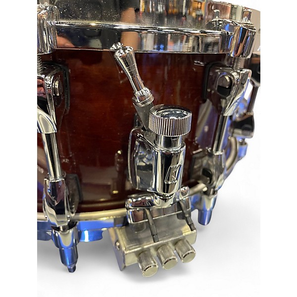 Used TAMA 6X14 Starphonic Bravura Gloss Mocha Brown Drum