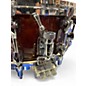 Used TAMA 6X14 Starphonic Bravura Gloss Mocha Brown Drum