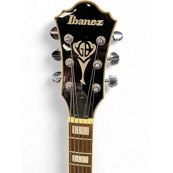 Used Ibanez GB10EMAA5B01 GOLDEN ROD Hollow Body Electric Guitar