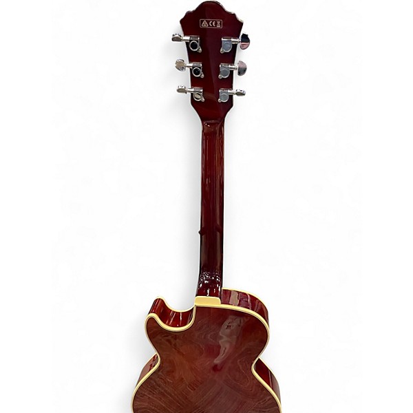 Used Ibanez GB10EMAA5B01 GOLDEN ROD Hollow Body Electric Guitar