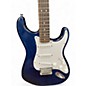 Used Squier Standard Stratocaster Blue Solid Body Electric Guitar