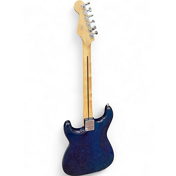 Used Squier Standard Stratocaster Blue Solid Body Electric Guitar