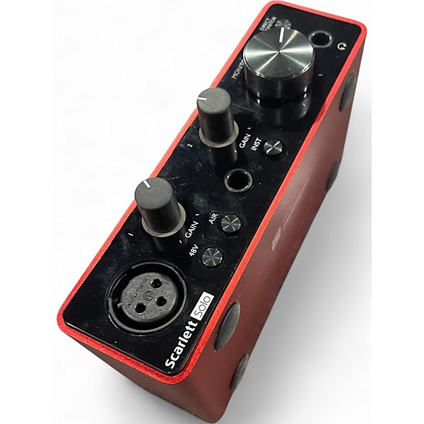 Used Focusrite Scarlett Solo Gen 3 Audio Interface