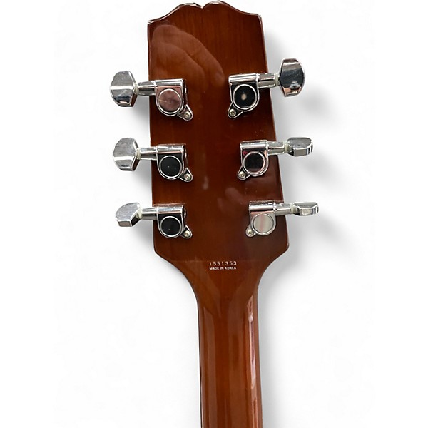 Used Hamer XT Brown Solid Body Electric Guitar