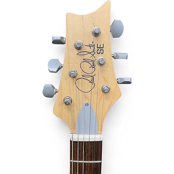 Used PRS SE Silver Sky STONE BLUE Solid Body Electric Guitar