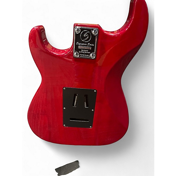 Used Greg Bennett Design by Samick SIGNATURE SERIES MALIBU RED Solid Body Electric Guitar