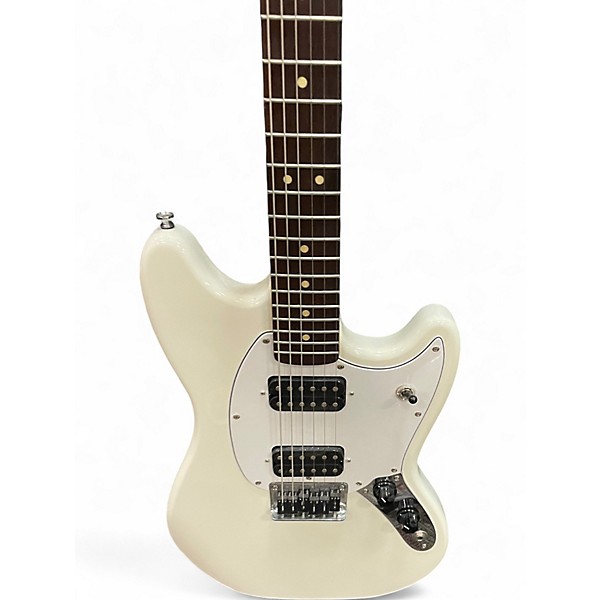 Used Squier Bullet Mustang HH Olympic White Solid Body Electric Guitar