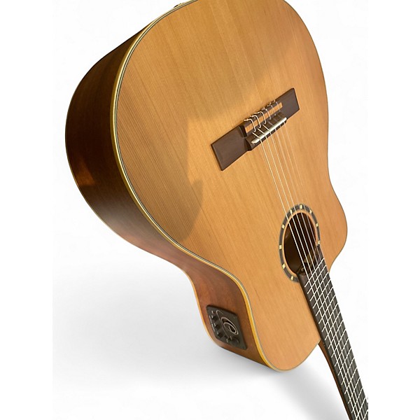 Used Ortega rce131l Natural Nylon String Acoustic Guitar