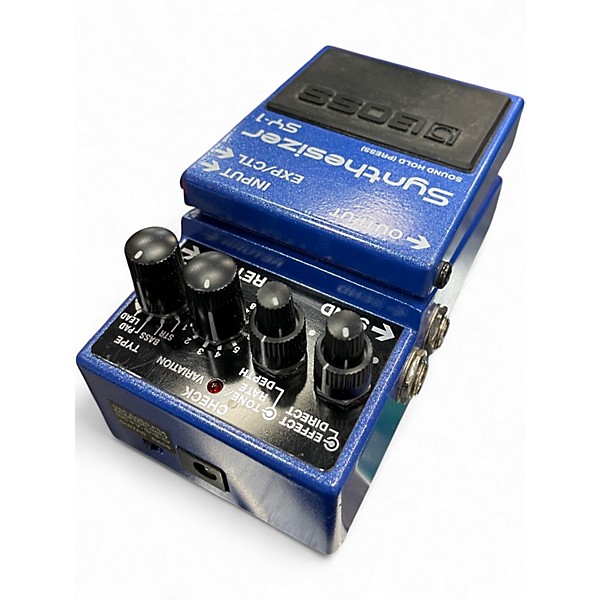 Used BOSS SY1 Synthesizer Effect Pedal