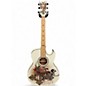 Used Dean EXHIBITION RESURRECTION WHITE Acoustic Guitar thumbnail