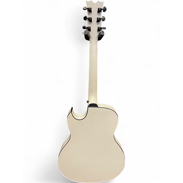 Used Dean EXHIBITION RESURRECTION WHITE Acoustic Guitar