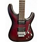 Used Schecter Guitar Research C1 FR PLATINUM Crimson Red Burst Solid Body Electric Guitar