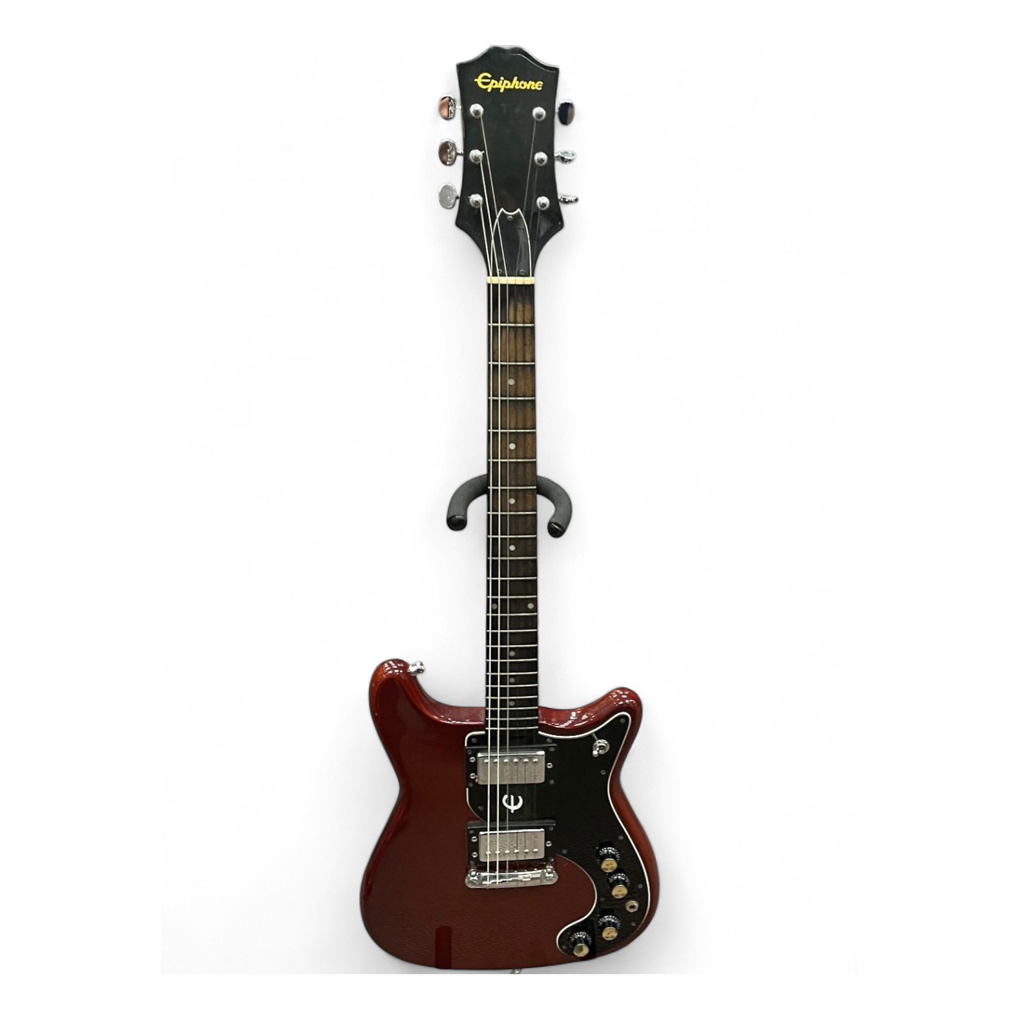 ☆70s Epiphone Wilshire マツモク☆ヴィンテージ Vintage 1970s Epiphone WILSHIRE Cherry Solid Body Electric Guitar