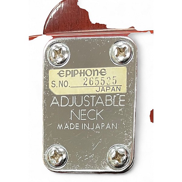 Vintage 1970s Epiphone WILSHIRE  Cherry Solid Body Electric Guitar