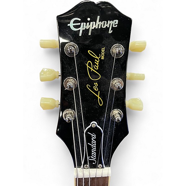 Used Epiphone LES PAUL STANDARD GOLD Solid Body Electric Guitar