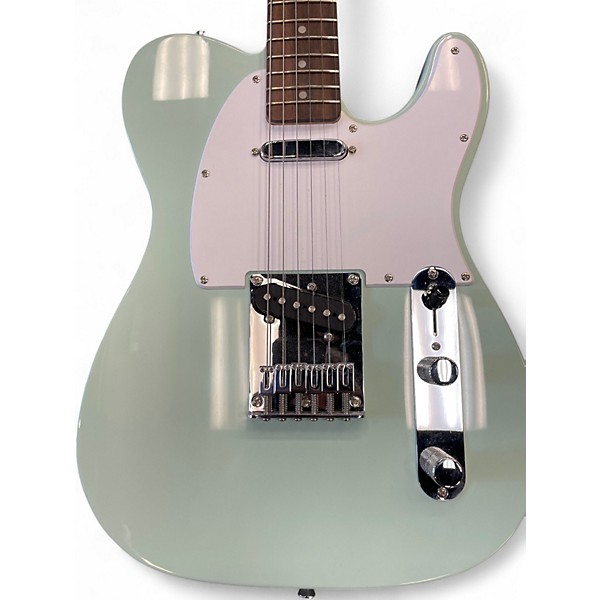 Used Squier Telecaster Surf Green Solid Body Electric Guitar