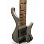 Used Ibanez EBH1006MS SILVER Electric Bass Guitar