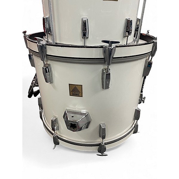 Used Yamaha 4 Piece Power V White Drum Kit