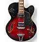Used Ibanez AF75 Trans Red Hollow Body Electric Guitar