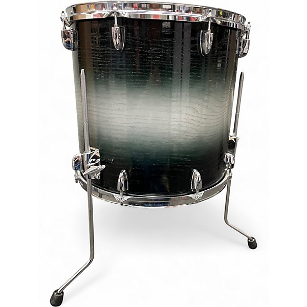 Used Yamaha 16X15 ROCK TOUR CUSTOM FLOOR TOM GREY SMOKE BURST Drum
