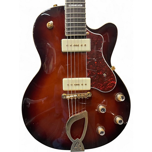 Used Guild M75 Sunburst Hollow Body Electric Guitar
