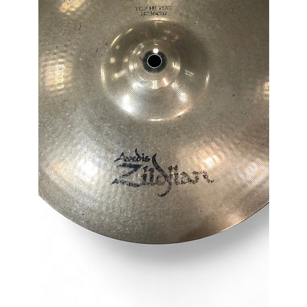 Used Zildjian 14in A Custom Hi Hat Pair Cymbal