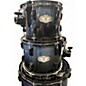 Used Pearl 4 Piece Vision cobalt fade Drum Kit