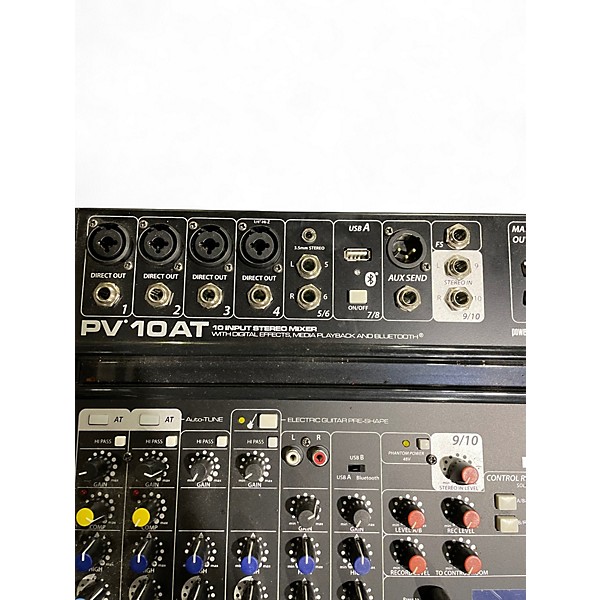 Used Peavey PV10AT Unpowered Mixer