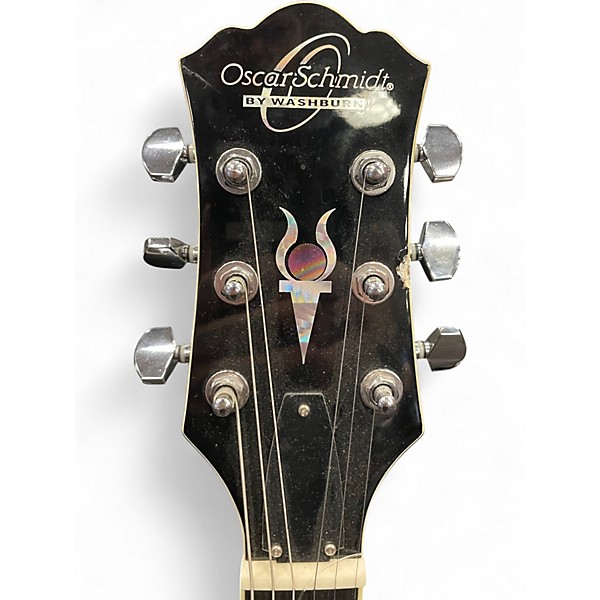 Used Washburn OSCAR SCHMIDT LES PAUL PURPLE BURST Solid Body Electric Guitar