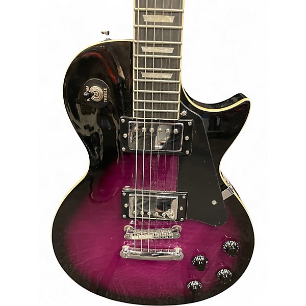 Used Washburn OSCAR SCHMIDT LES PAUL PURPLE BURST Solid Body Electric Guitar