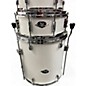 Used Pearl 5 Piece Export White Drum Kit