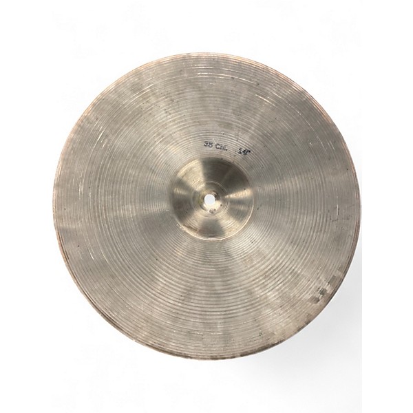 Used SABIAN 14in ROCK HAT BOTTOM Cymbal