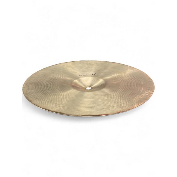 Used SABIAN 14in ROCK HAT BOTTOM Cymbal