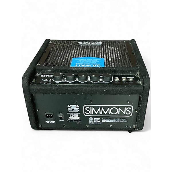 Used Simmons DA50B 50W ELECTRONIC DRUM AMPLIFIER WITH BLUETOOTH Keyboard Amp