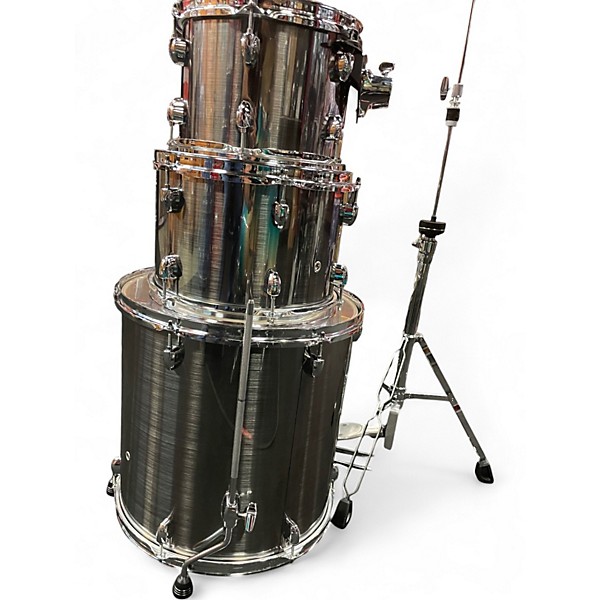 Used 2025 Pearl 8 Piece Export Silver Drum Kit
