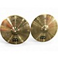 Used MEINL 14in HCS Hi Hat Pair Cymbal thumbnail