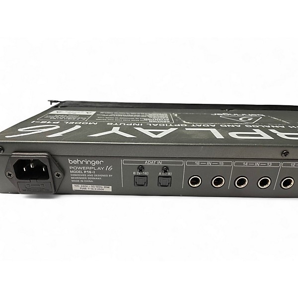 Used Behringer P16-I Signal Processor